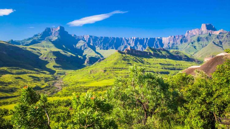 The Drakensberg Mountains